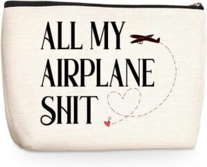 Humor Pilot Gifts Cosmetic Bag Avia...