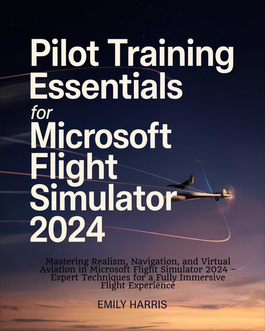 Pilot Training Essentials for Microsoft Flight Simulator 2024: Mastering Realism, Navigation, and Virtual Aviation in Microsoft Flight Simulator 2024 Expert Techniques for a Fully Immersive Flight E