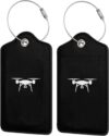 Drone Pilot Leather Luggage Tag Lug...
