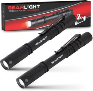 GearLight S100 LED Pocket Pen Light...