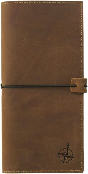 WANDERINGS Genuine Leather Passport...