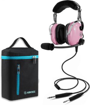 AIRVOICE Aviation Headset for Pilot...