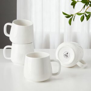 Teocera Coffee Mugs Set of 4-12oz C...