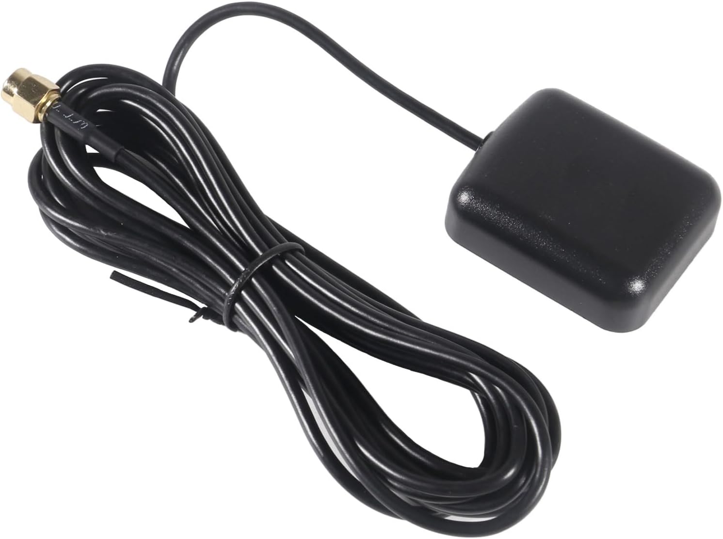 GPS Navigation Antenna with SMA Male Connector Vehicle Waterproof Active GPS Antenna for Car Stereo Head Unit GPS Navigation System Module Truck Marine Boat GPS Tracker - Image 2