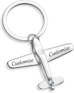 Fanery Sue Custom Airplane Keychain...