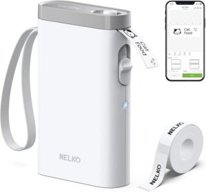 Nelko Label Maker Machine with Tape...