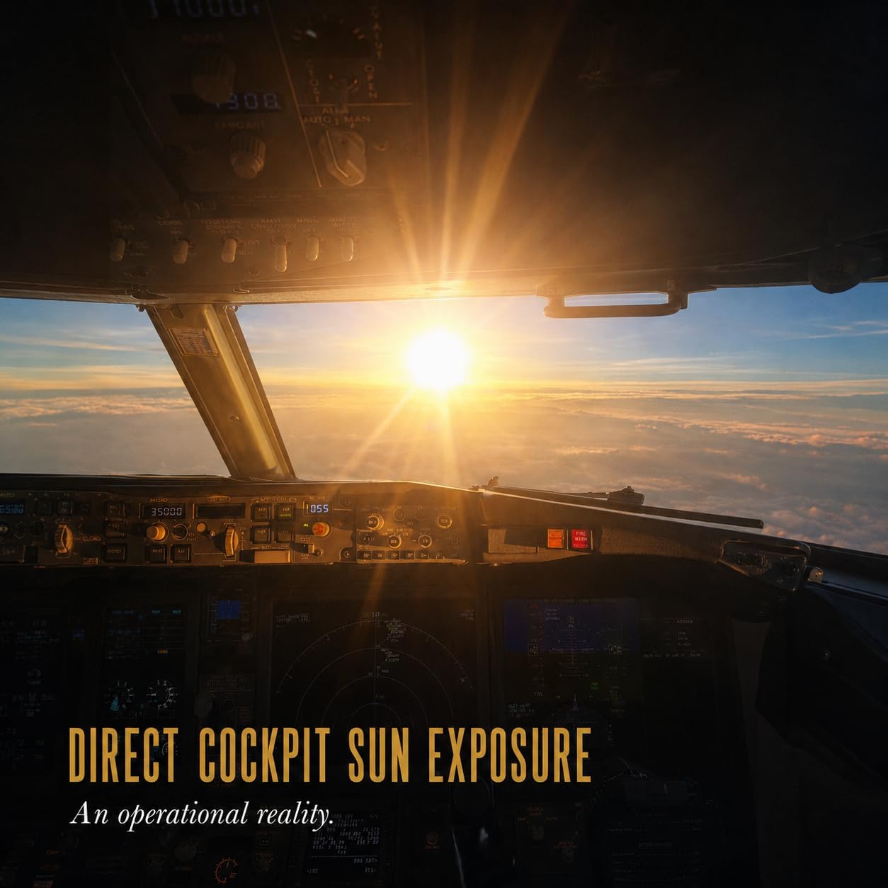 Boeing 737 Cockpit Sunshade Kit – Triple-Layer Blackout Window Shades for 737 NG & MAX Flight Deck | Precision-Fit, Foldable | Built by Pilots - Image 2