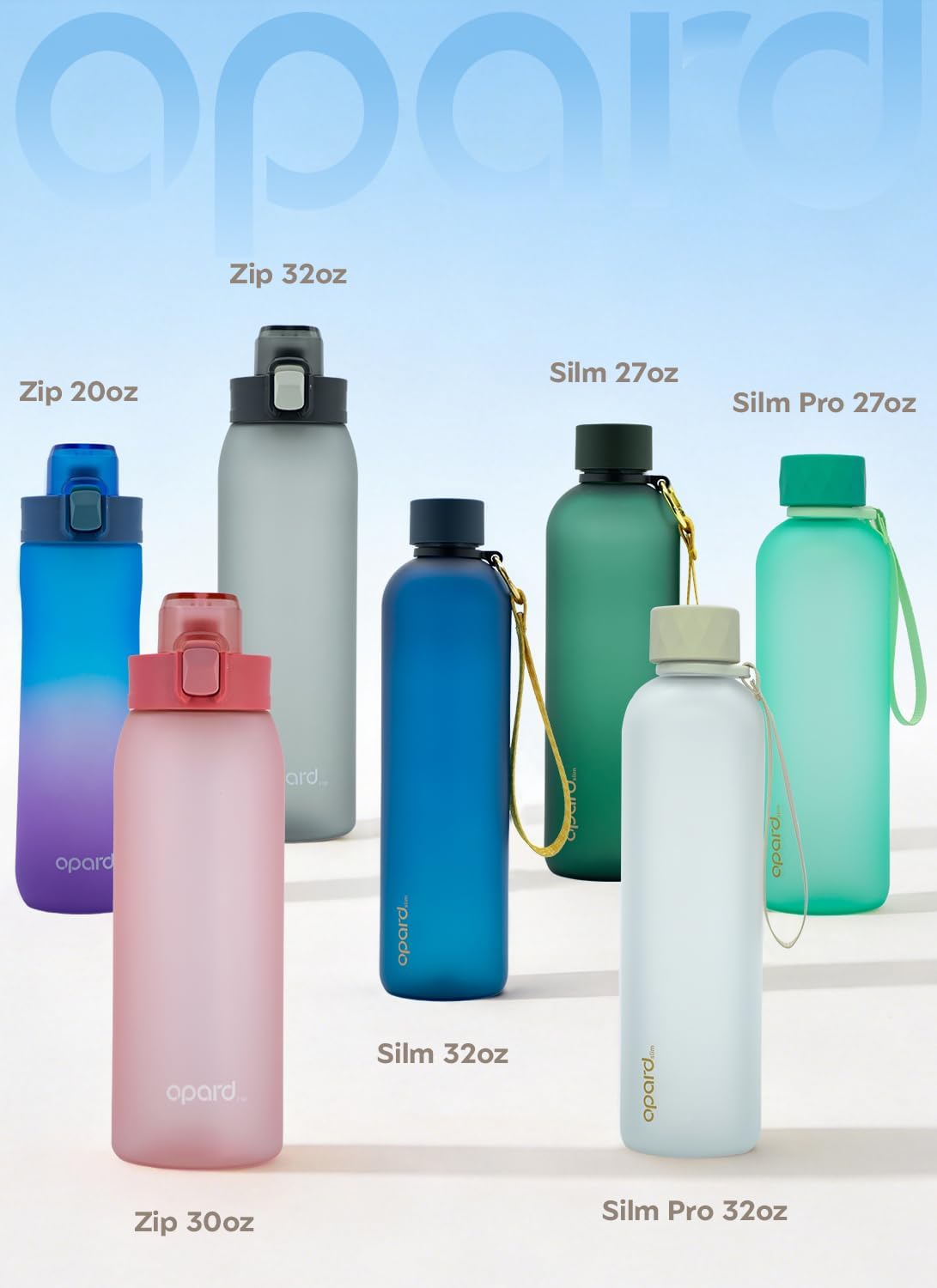Opard Zip 20oz Plastic Water Bottle Dishwasher Safe, Leakproof Flip-Top Lid, BPA Free Tritan, Wide Mouth Reusable Kids Water Bottle for School Hiking Commuting Outdoor Travel and Gym - Image 9