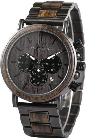 BOBO BIRD Wooden Mens Watches Wood ...
