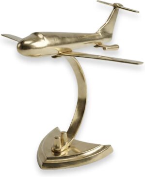 Artisan Handmade Brass Airplane Scu...