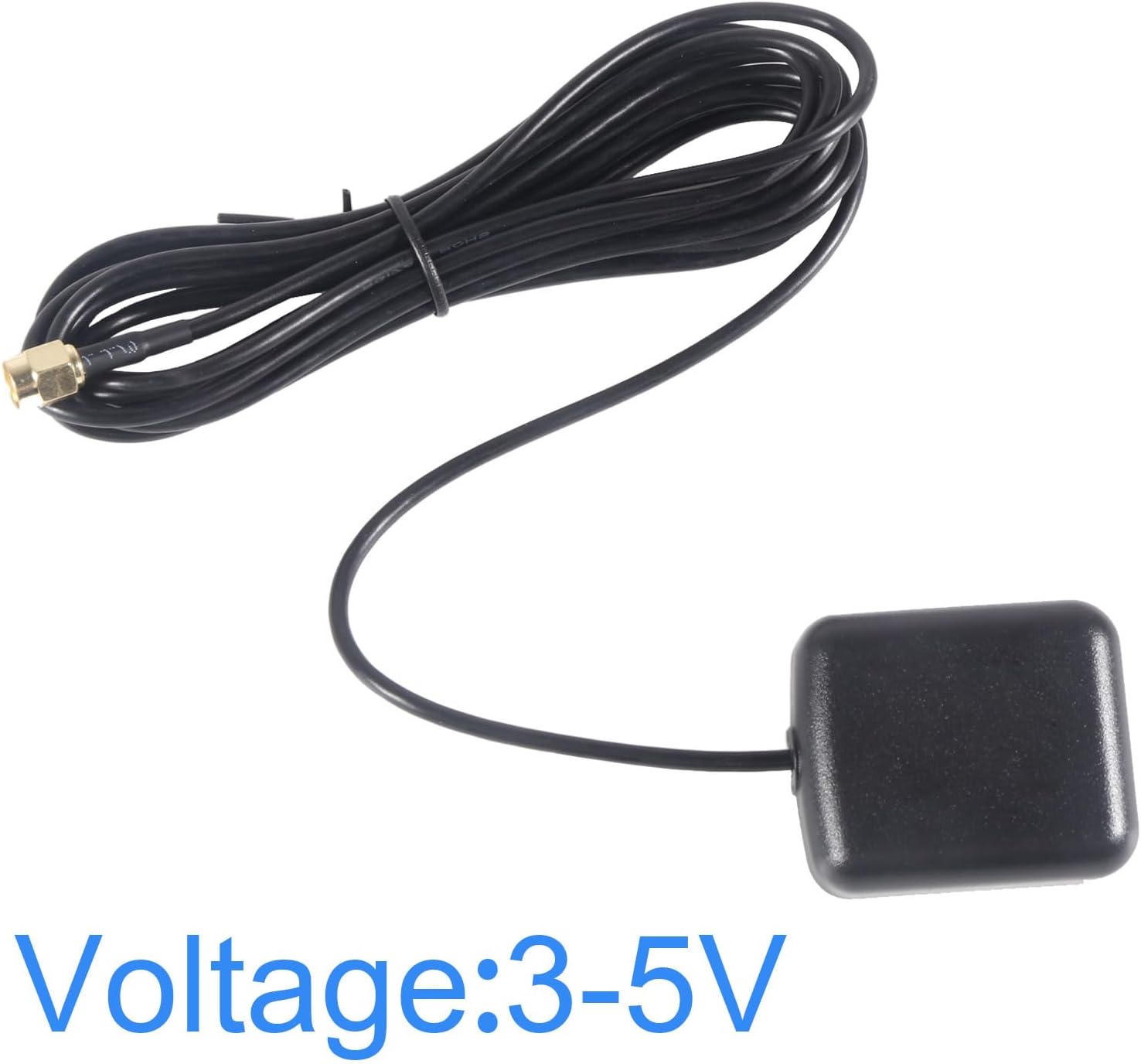 GPS Navigation Antenna with SMA Male Connector Vehicle Waterproof Active GPS Antenna for Car Stereo Head Unit GPS Navigation System Module Truck Marine Boat GPS Tracker - Image 4