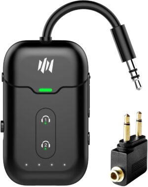 Premium Airplane Bluetooth 5.4 Tran...