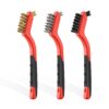 MAXMAN Wire Brush Set 3Pcs, Small W...