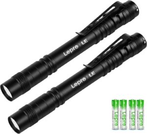 LE LED Pen Flashlights, Lightweight...