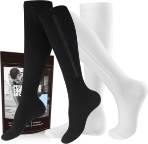 cerpite Zipper Compression Socks, 2...