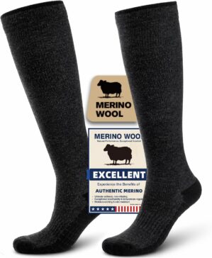 Merino Wool Compression Socks for W...