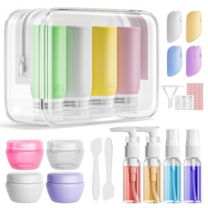 Muslish 21 Pack Leak Proof Silicone...