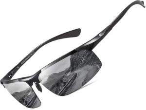DUCO Polarized Sunglasses Mens Ultr...