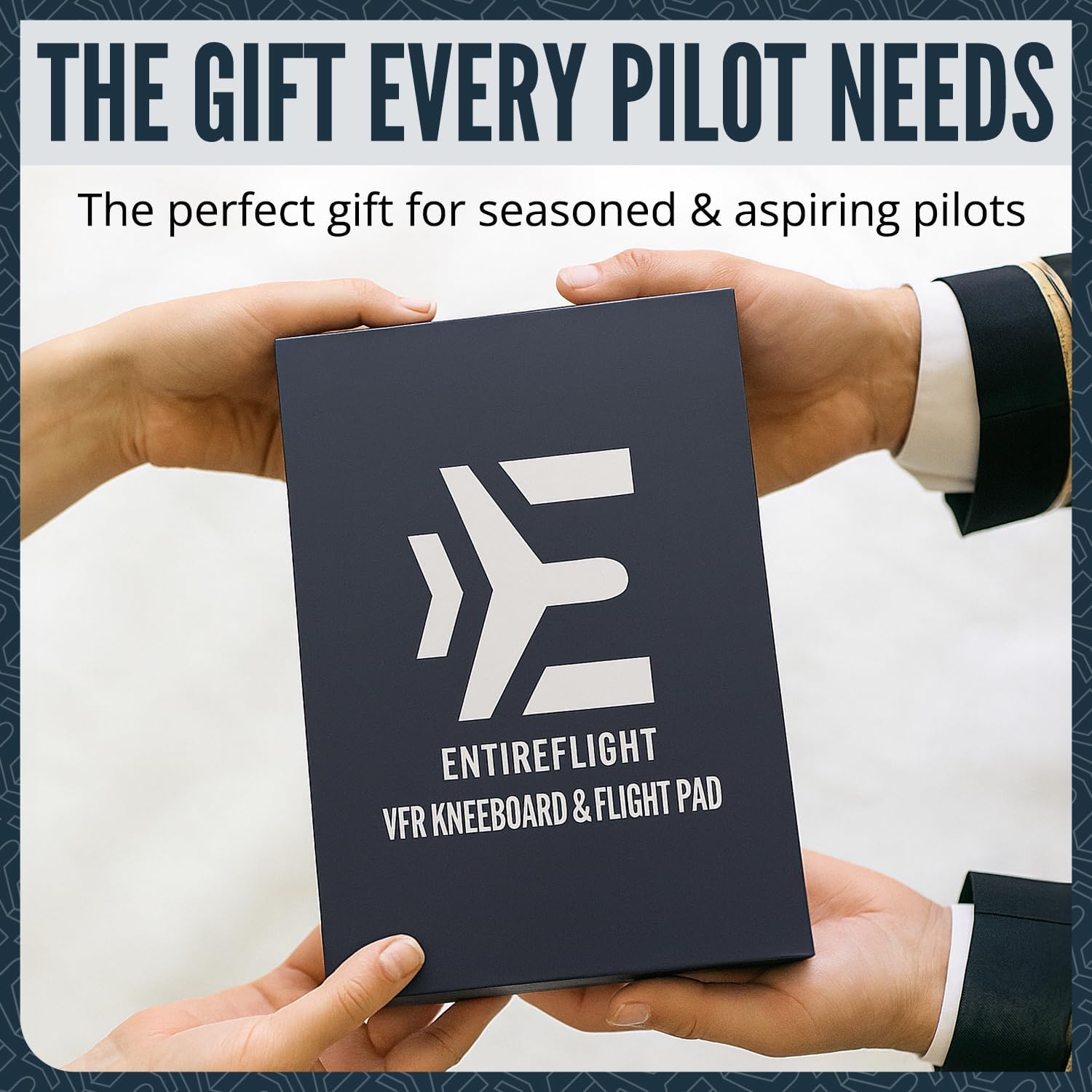 VFR Pilot Kneeboard Aviation Knee Board with Flight Notepad | Pilot Accessories for Student Pilot Essentials | Premium Aluminum Kneeboard Pilot Gear Supplies | Flight Simulator Accessories - Image 8