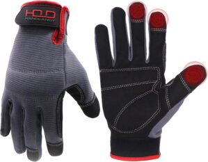 HANDLANDY Work Gloves for Men &...