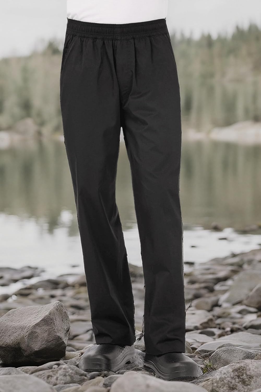 Chef Works Men's Lightweight Baggy Chef Pants - Image 7