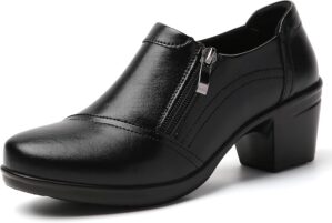 Loafers for Women Black Dress Shoes...