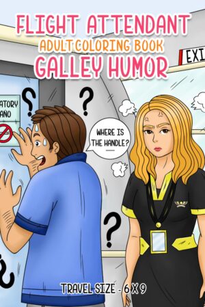 Flight Attendant Adult Coloring Boo...