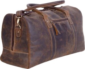 Leather Travel Duffle Bags for Men ...