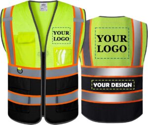 BeautyWill Custom Mesh Safety Vest ...