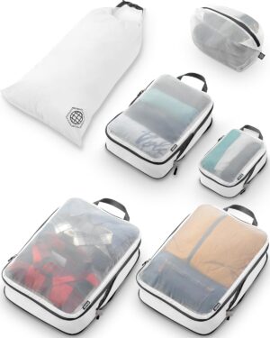 Large Packing Cube Set with See Thr...