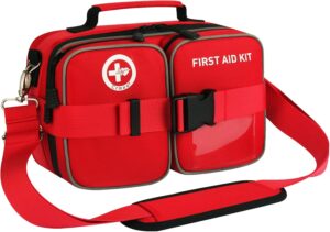 516 Piece First Aid Kit for Car, Tr...
