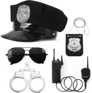 Police Costume Accessories Adjustab...