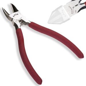 KATA 6-Inch Flush Cut Wire Cutters,...