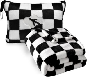 Travel Blanket and Pillow Compact, ...