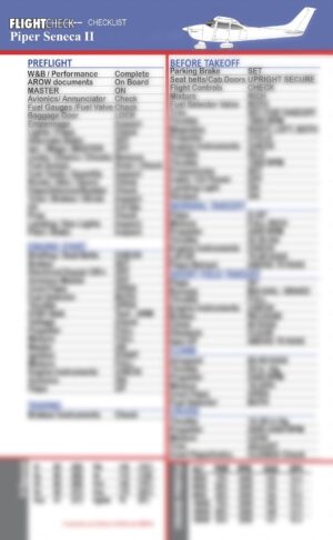 FlightCheck Checklist – Piper...