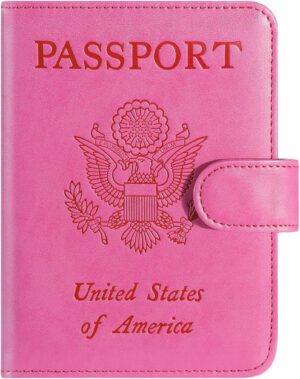 Passport Holder Cover Wallet RFID B...