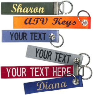 Custom Name Tape Material 4.5″...