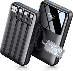 Power Bank, 15000mAh Portable Charg...