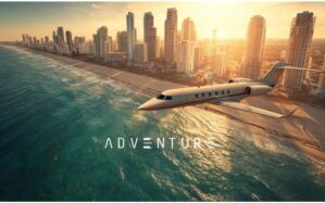 Personalized Private Jet Wooden Wal...
