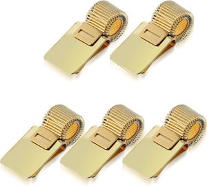 Grevosea 5Pcs Metal Pen Clip Holder...