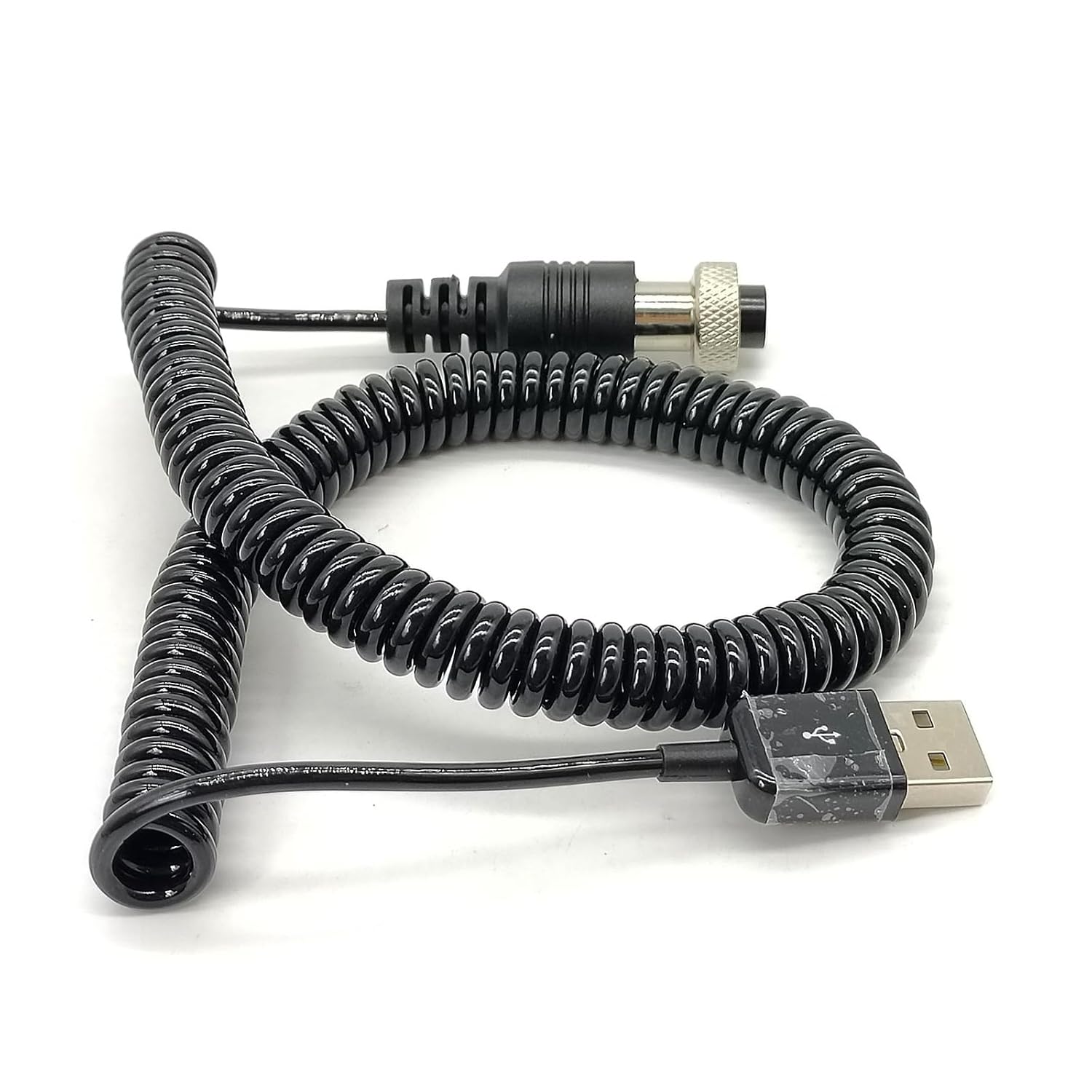 GX12 Female 4 Pin Aviation Plug to USB2.0 Type-A Male Cable 3 Meter - Image 6