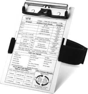 Eaasty 1 Set Pilot Kneeboard,Vfr Av...