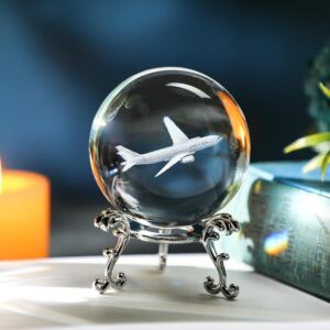 HDCRYSTALGIFTS 60mm 3D Lase Engrave...