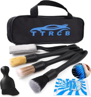 7PCS Car Detailing Brush Set, Ultra...