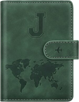 Personalized J Passport Holder Cove...