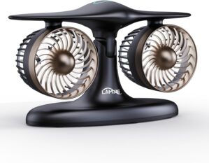 Jet Engine Desk Fan -18-Hour Runtim...