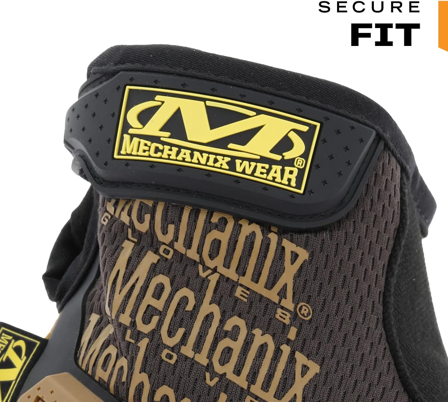 Mechanix Wear M-Pact Leather Gloves - Leather Impact-Resistant Work Gloves for Hand Support - Breathable Design - Shock Absorbing - Machine Washable - Brown/Black - X-Large - Image 6