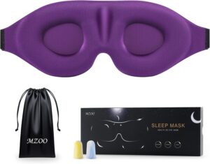 MZOO Luxury Sleep Eye Mask for Side...