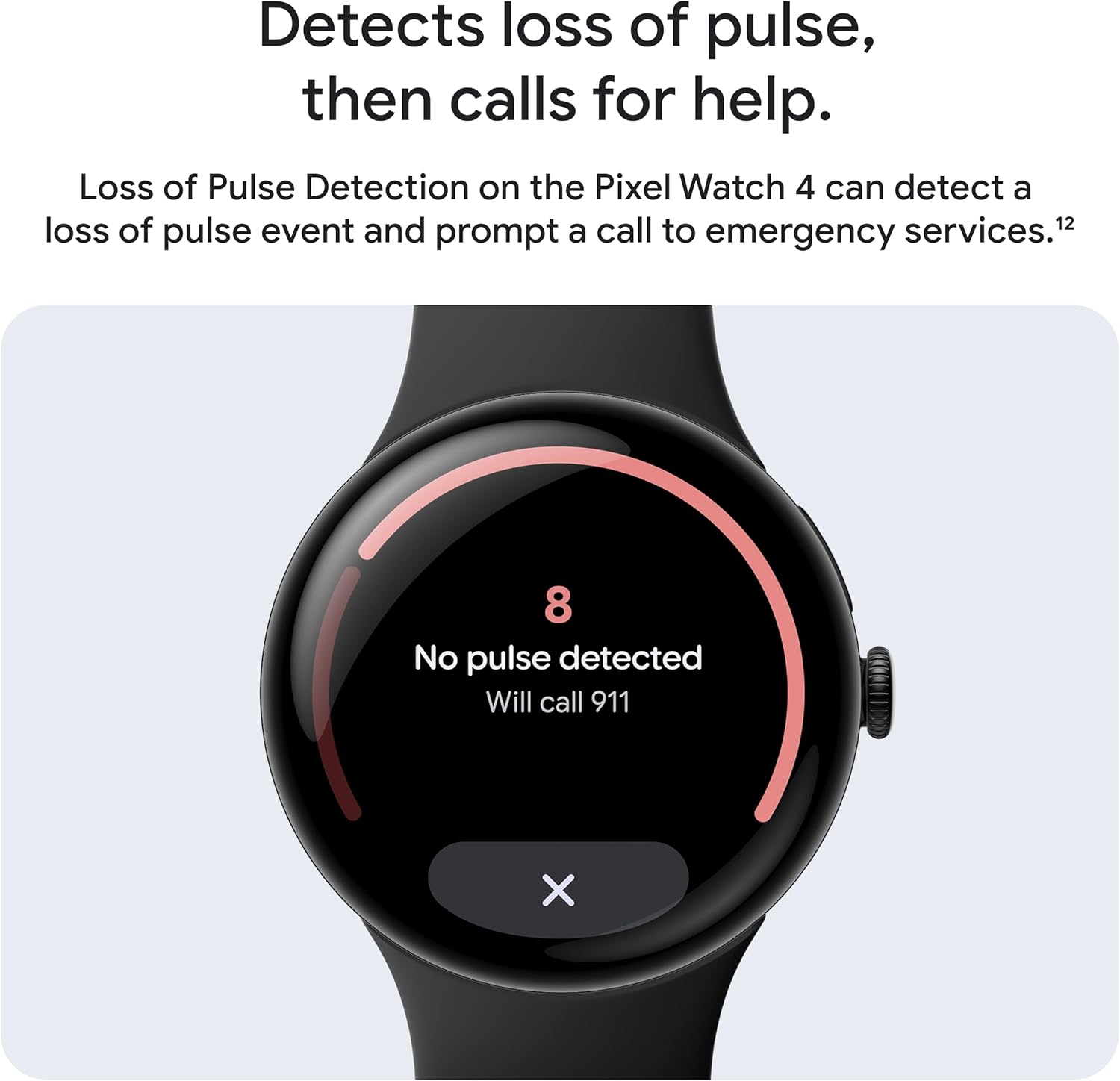 Google Pixel Watch 4 (45mm) - Android - 2 Years of Data - Heart Rate,Sleep & Fitness Tracking - 40-Hour Battery - Satin Moonstone Aluminum Case - Moonstone Active Band - LTE- Google Pixel Watch app - Image 8
