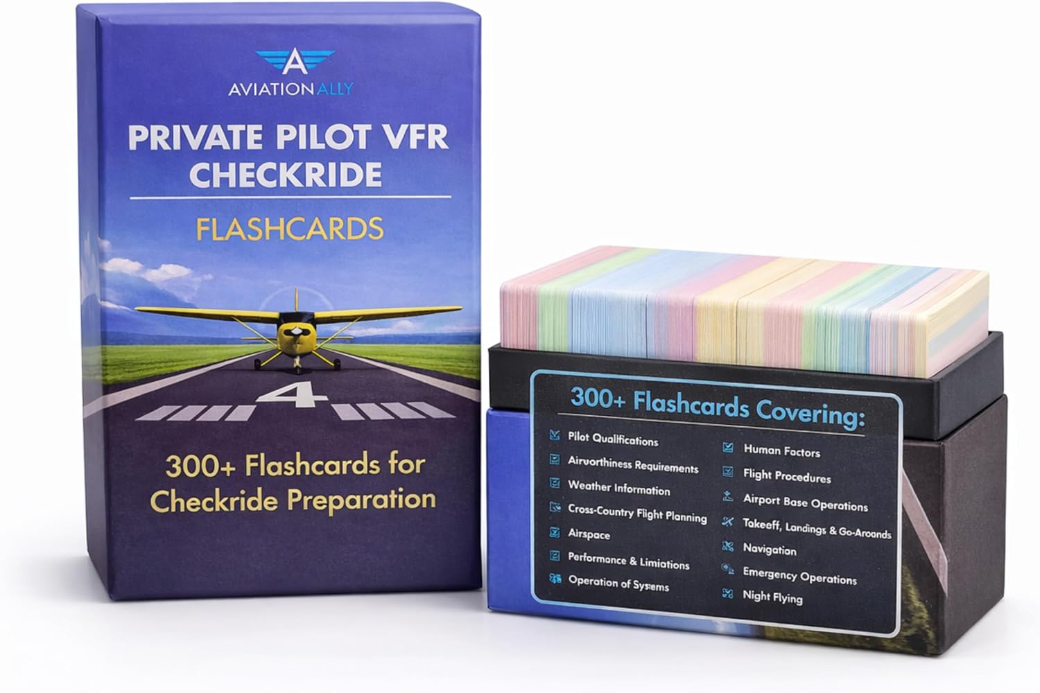 Private Pilot VFR Flashcards for Checkride & Oral Exam | 300+ VFR Study Cards Covering FAA Aviation Topics, Airspace, Weather, Charts, Systems & More | Ideal for Student Pilots - Image 6